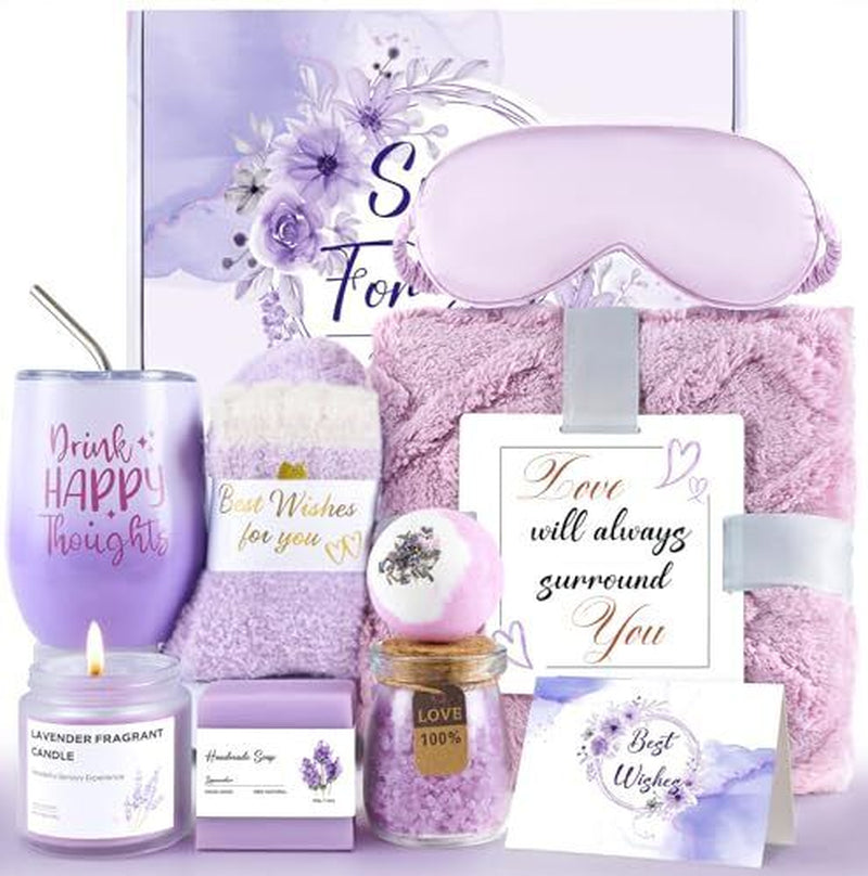 Get Well Soon Gifts for Women, 10 Pcs Self Care Gifts for Women, Unique Care