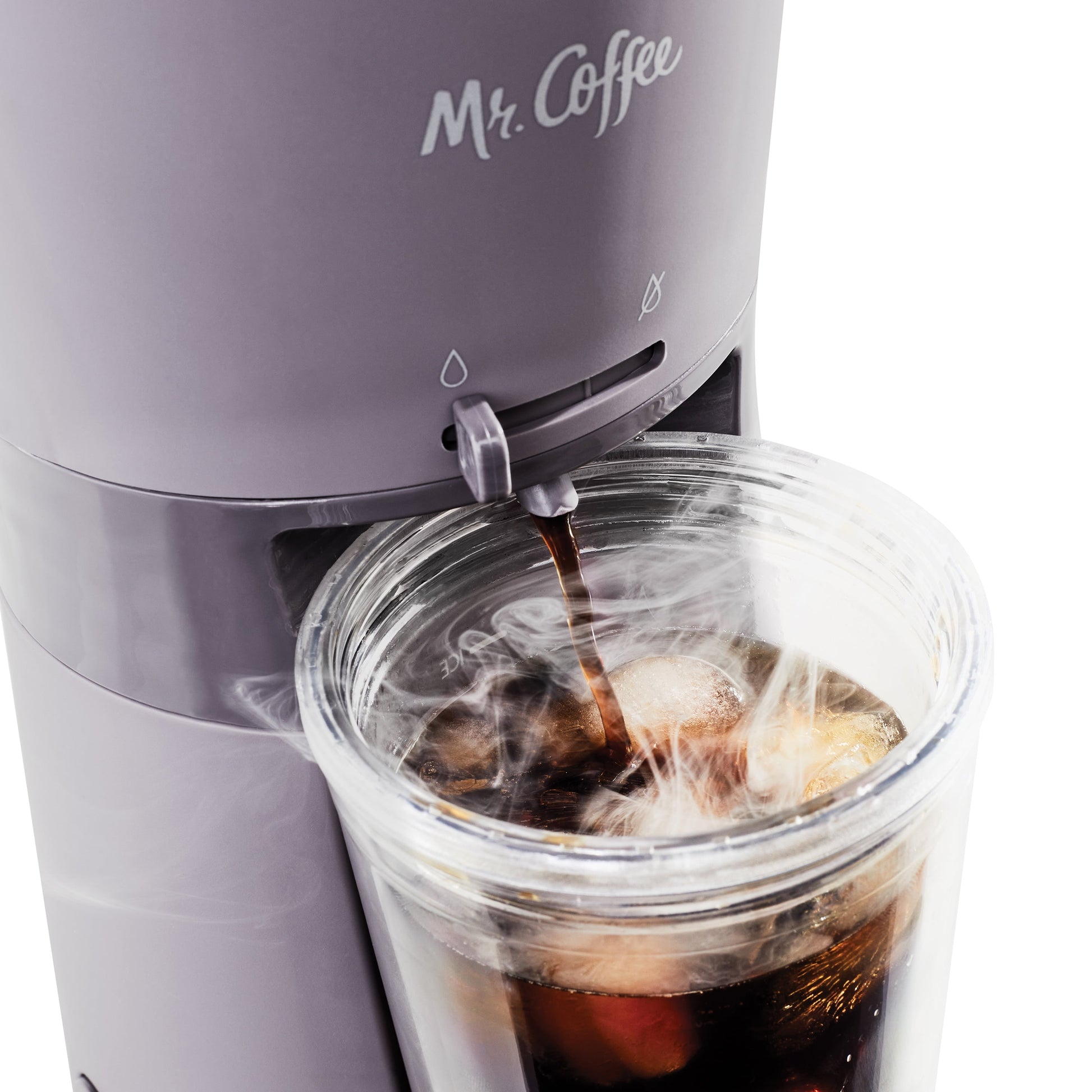 ® Iced™ Coffee Maker with Reusable Tumbler and Coffee Filter, Lavender